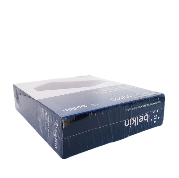 Belkin 5-Port 10/100 Mbps Wired Network Ethernet Switch F4G0500 New Sealed - Picture 11 of 12
